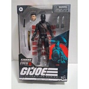 HASBRO GI JOE CLASSIFIED SERIES #16 SNAKE EYES ORIGINS NEW IN BOX NIB